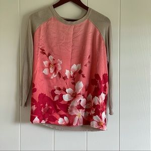 satin+sweater SAKURA raglan